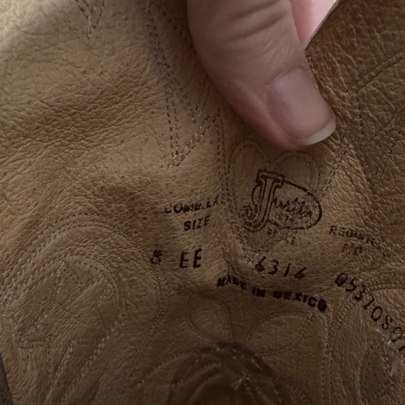 Justin Vintage Collection 6316 womens 9W - Picture 7 of 8